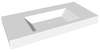 Vannitoa kraanikauss SPN Rocca, 99 x 47 x 9.5 cm, valge