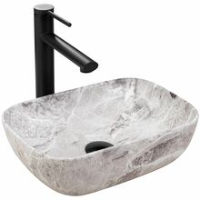 Valamu Rea Belinda Mini, 36 x 25 x 11.5 cm, valge/hall