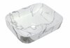 Valamu Invena Florina, 51 x 40 cm, valge marmor