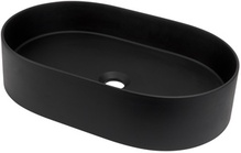 Valamu Deante Silia CQS_NU6S, 55 x 35 x 12.5 cm, must graniit