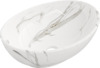 Valamu Mexen Elza, valge stone, 33 cm x 40.5 cm x 12.5 cm