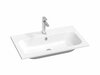 Valamu Ravak Chrome Slim 80 XJG01180001, 80 x 49 cm, valge läikiv