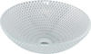 Valamu Mexen Olza, 42 x 42 x 14.5 cm, läbipaistev