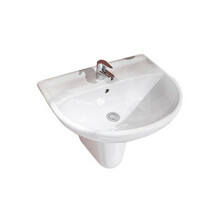 Valamu Jika Lyra Plus H8143820001043, 55 x 45 cm, valge