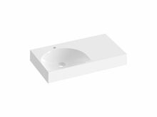 Valamu Ravak Lite 80/45 D, 80 x 45 x 10 cm, valge
