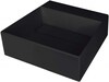 Valamu Deante Correo CQRNU4M, 40 x 40 cm, graniit, must