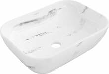 Valamu Mexen Rita, 32.5 x 45.5 x 13.5 cm, valge