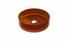Valamu Besco Enya Earth Rust, 36 x 36 x 10 cm, valge korgiga, pruun