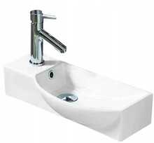 Valamu Mexen Hugo 21255000R, 50 x 23 cm, valge