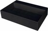 Valamu Deante Correo CQR NU6M, 60 x 40 cm, must graniit