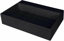 Valamu Deante Correo CQR NU6M, 60 x 40 cm, must graniit