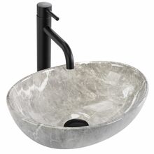 Vannitoa kraanikauss Rea Sofia Mini, 35 x 26 x 12.5 cm, grigio