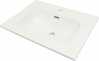 Valamu Deante Tubo CTU6U6W, 60.3 x 46 cm, valge