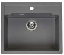 Köögivalamu Reginox Amsterdam 54 R31063, 60 x 51 cm, hall silvery