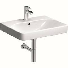 Valamu Geberit Smyle Square, 60 x 48 cm, valge