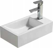 Valamu Mexen Inez 21434500L, 45 x 25 cm, valge