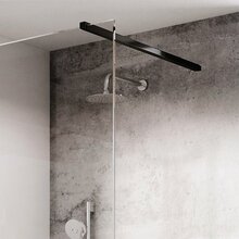 Dušiseina kinnitus Ravak W SET-Uni Free/Wall, 120 cm, must
