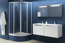 Dušikabiin Ravak Supernova SKCP4-80, 170 x 80 x 170 cm, valge + plastik Pearl