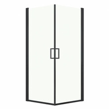 Dušikabiin Masterjero K262C-MB, 90 x 90 cm, must