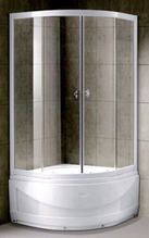 Dušikabiin Euroliux S8971, 90 x 90 x 1950 mm, fabric