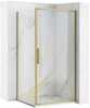 Dušikabiin Rea Rapid Swing, ristkülik, aluseta, 100 x 90 x 195 cm, Brushed Gold