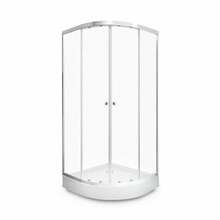 Dušikabiin Thema Lux SAND QA017-90, poolümar, 900 x 900 x 1950 mm