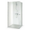 Dušikabiin Brasta Glass Viktorija, 80 x 80 x 1900 mm, hall