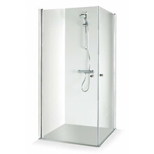 Dušikabiin Brasta Glass Viktorija, 80 x 80 x 1900 mm, hall