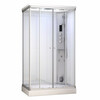 Aurusaunakabiin Amue AR1280-1R, 1200 x 800 x 2170 mm, valge
