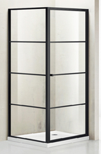 Dušikabiin EUROLIUX G1221, 90 x 90 x 1950 mm, läbipaistev