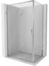 Dušikabiin Mexen Exo 8151-135-085-01-00, ristkülik, aluseta, 135 x 85 x 200 cm, transparent/chrome