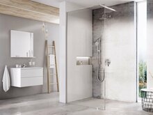 Dušikabiin Ravak Walk-In GW9W00C0SZ1, ristkülik, aluseta, 60 x 60 x 200 cm, kroom/transparent