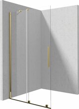 Dušisein Deante Walk-in, liuguks, 80 x 195 cm, kuldne
