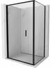 Dušikabiin Mexen Exo 816-070-080-70-00, ristkülik, aluseta, 70 x 80 x 200 cm, transparent/black