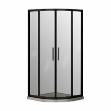 Dušikabiin Masterjero 681B, 90 x 90 x 190 cm, must