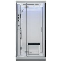 Aurudušikabiin AMUE AMUE-H1000-13L, 100 x 100 x 217 cm, valge