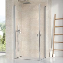 Dušiuks RAVAK CRV1-100, läikiv + klaas transparent, 100 cm