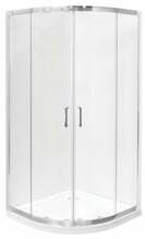 Pusapoolne dušikabiin Besco Modern 185 MP-80-185-C, nurgamudel, aluseta, 80 x 80 x 185 cm