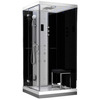Aurudušikabiin AMUE AMUE-H1000-22L, 100 x 100 x 217 cm, must
