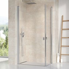 Dušikabiin Ravak Chrome CRV1-90, 90 cm, läikiv + läbipaistev klaas
