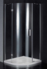 Dušikabiin Euroliux BEF10, 1000 x 1000 x 1850 mm, hall