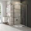 Poomümar dušikabiin Ravak Blix BLCP4-90, 90 x 90 x 190 cm, valge + klaas transparent
