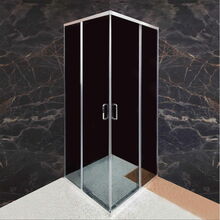 Dušikabiin A1142, 90 x 120 x 1950 mm, hall, aluseta