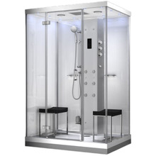 Aurudušikabiin AMUE AMUE-H1400-12, 140 x 100 x 217 cm, valge
