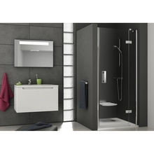 Dušiuksed Ravak Smartline SMSD2-110, 110 x 190 cm, kroom/läbipaistev klaas
