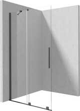 Walk-in liugustega dušisein Deante Prizma, 100 x 195 cm, Titanium