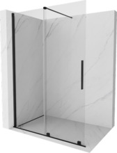 Dušisein Mexen Velar 871-160-000-03-70, 160 x 200 cm, 8 mm, must/läbipaistev klaas
