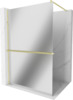 Dušisein Mexen Kioto+ 800-090-121-55-50, 90 x 200 cm, harjatud kuld/peegelklaas