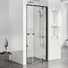 Dušiuksed Ravak Pivot PDOP1-80, 80 x 190 cm, must/läbipaistev klaas