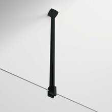 Dušiseina stabiliseerimiskinnitus Huppe, 80 cm, must